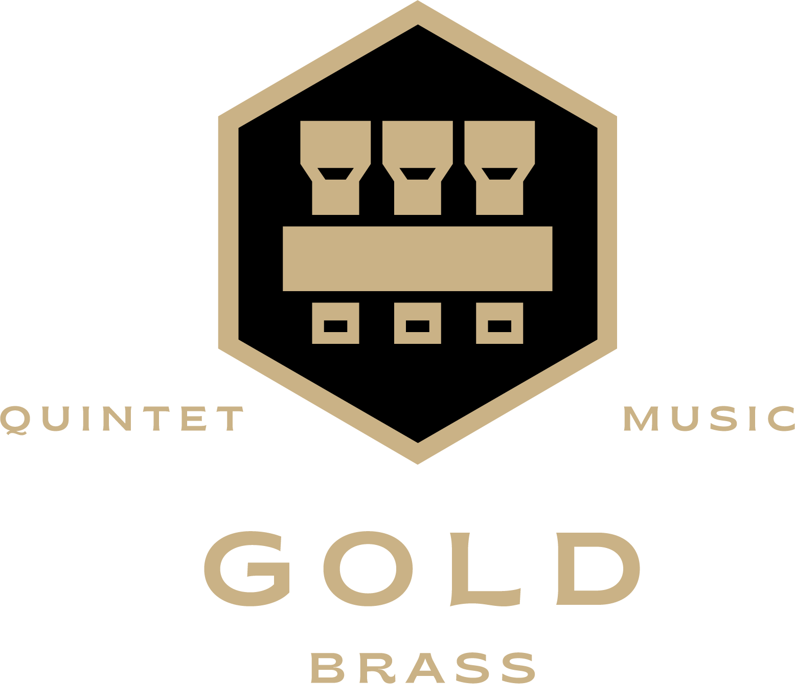 Gold Brass Quintet Logo